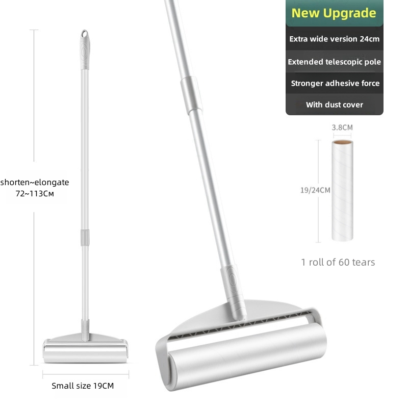 Combo Cây Lăn Bụi 19/24cm Cán Dài, Lăn Dính Bụi Quần Áo, Chăn Ga, Tóc Và Lông, Vệ Sinh Sàn Nhà | Shopee Việt Nam