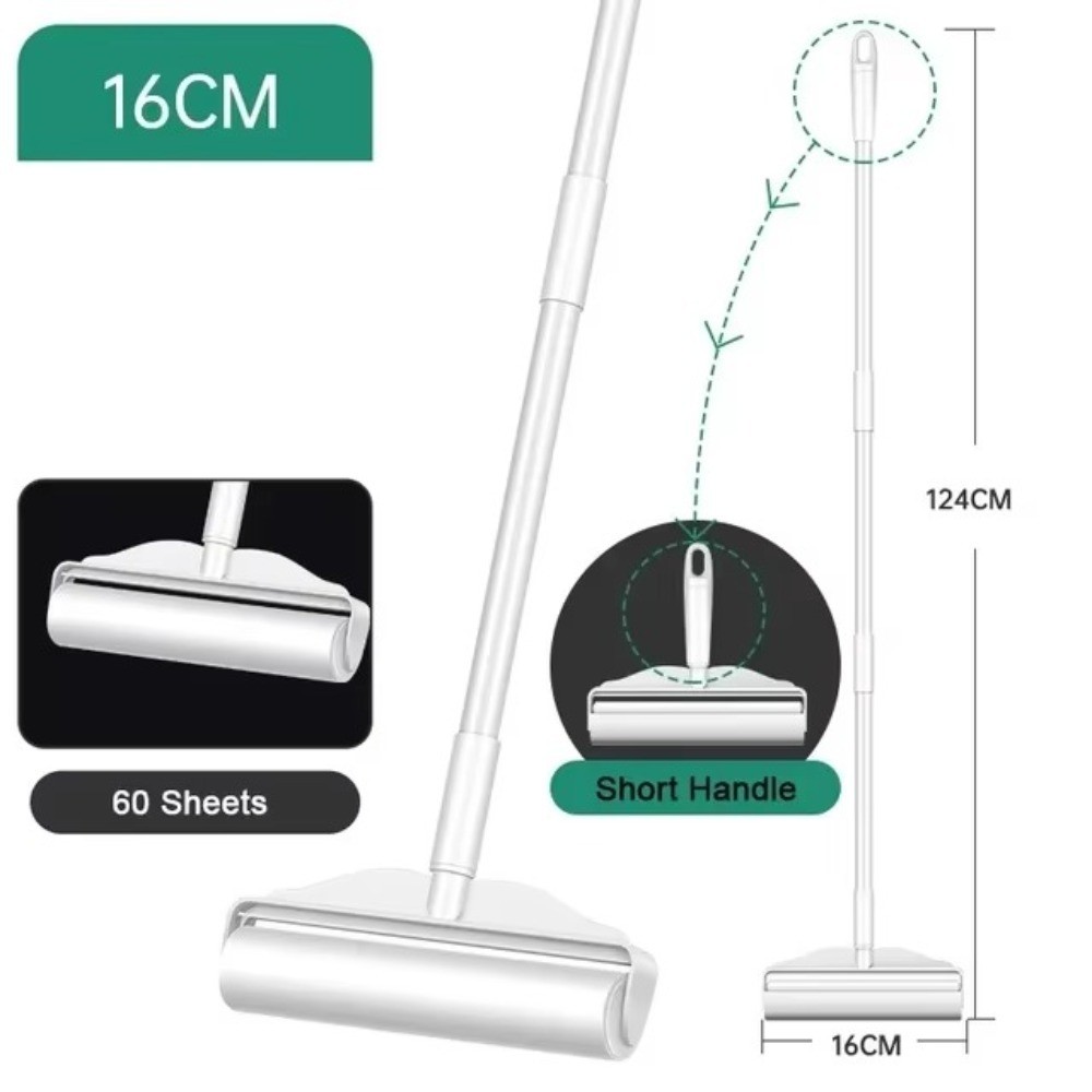 TREDDING491 Quần áo Con lăn dính tóc, Con lăn bông rách dính tẩy lông, Con lăn xơ vải thủ công có tay cầm dài cho gia đình | Shopee Việt Nam