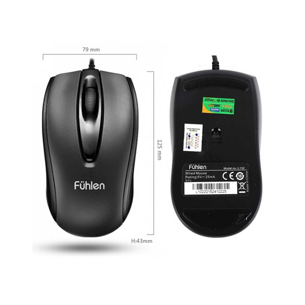 Chuột máy tính Fuhlen L102