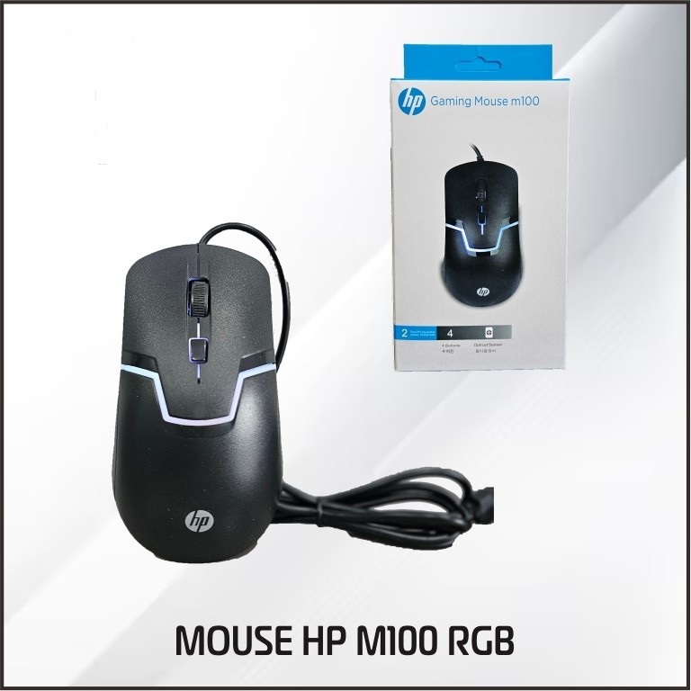 Jual HP M100 Gaming Mouse Wired USB - Mouse Usb Hp M 100 - Mouse HP M100  Kabel | Shopee Indonesia