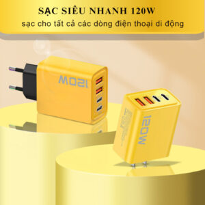 Cốc/ Củ Sạc điện Thoại KO-71/ TZ-88 120W. (không hộp)
