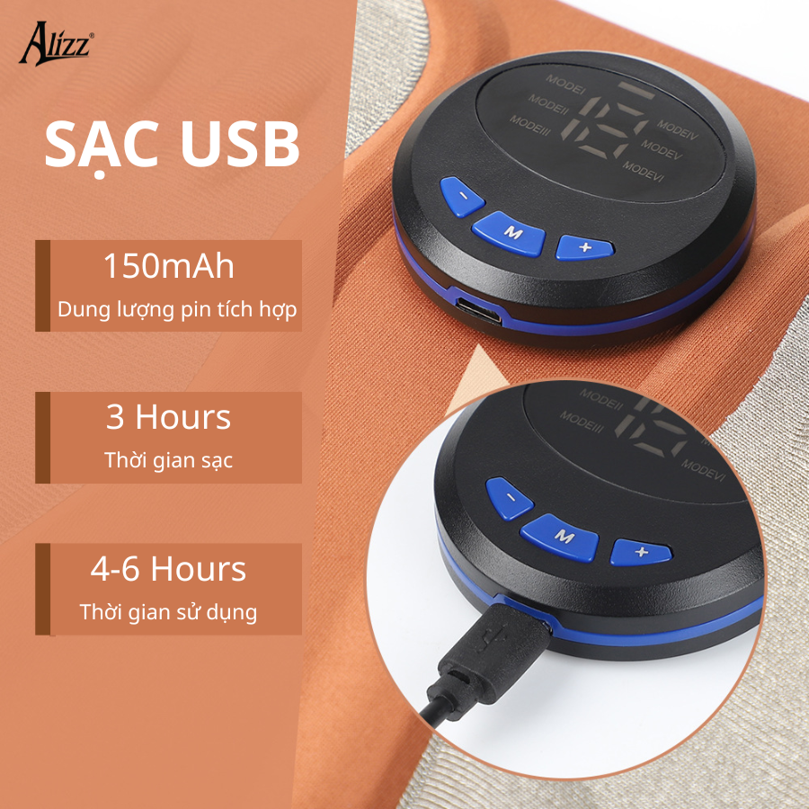 Thảm Massage Xung Điện ALIZZ AL-14044 Trị Liệu Bàn Chân Thông Minh