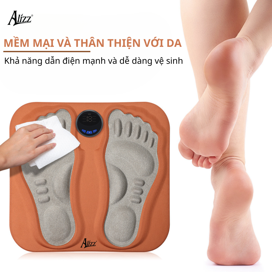 Thảm Massage Xung Điện ALIZZ AL-14044 Trị Liệu Bàn Chân Thông Minh