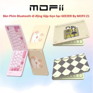 Bàn Phím Bluetooth di động Gập Gọn Sạc GEEZER By MOFII Z1. G.itx3. HDDT