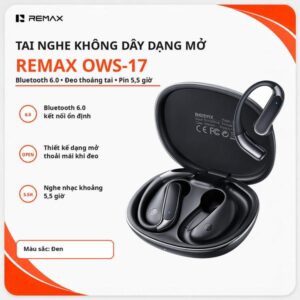 Tai Nghe Bluetooth Remax OWS-17. HDDT