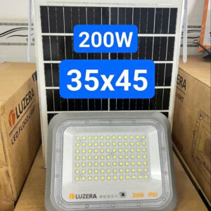 Đèn Pha Mắt Ngọc LUZERA 200W Sáng Trắng Năng Lượng Mặt Trời (Hàng Đặt Trong Ngày)