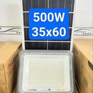 Đèn Pha Mắt Ngọc LUZERA 500W Sáng Trắng Năng Lượng Mặt Trời (Hàng Đặt Trong Ngày)