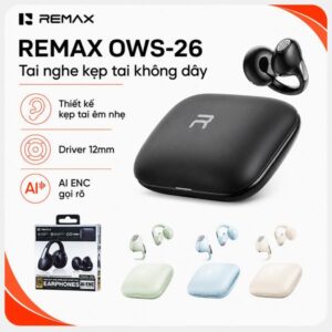 Tai Nghe Bluetooth Remax OWS-26. HDDT