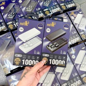 Pin dự phòng sạc nhanh 2.4A HBT-122 10.000mah. VM