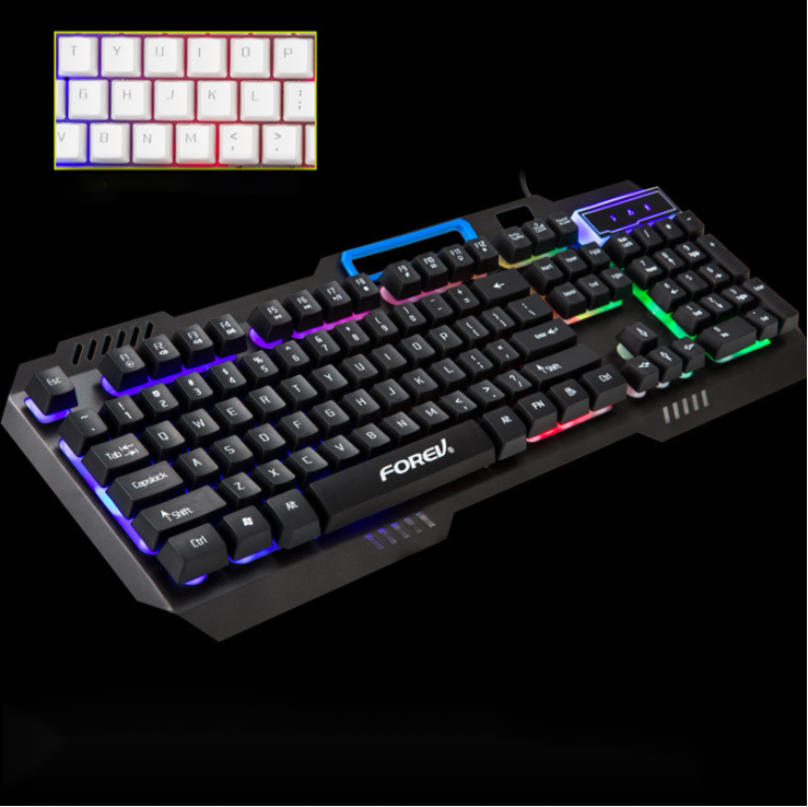 Teclado Para Juegos Fv-q307 Con Retroiluminación Y Soporte Para Teléfono Móvil,19 Teclas Sin Conflictos,Teclado Metálico Para Deportes Electrónicos - Buy Product on Alibaba.com