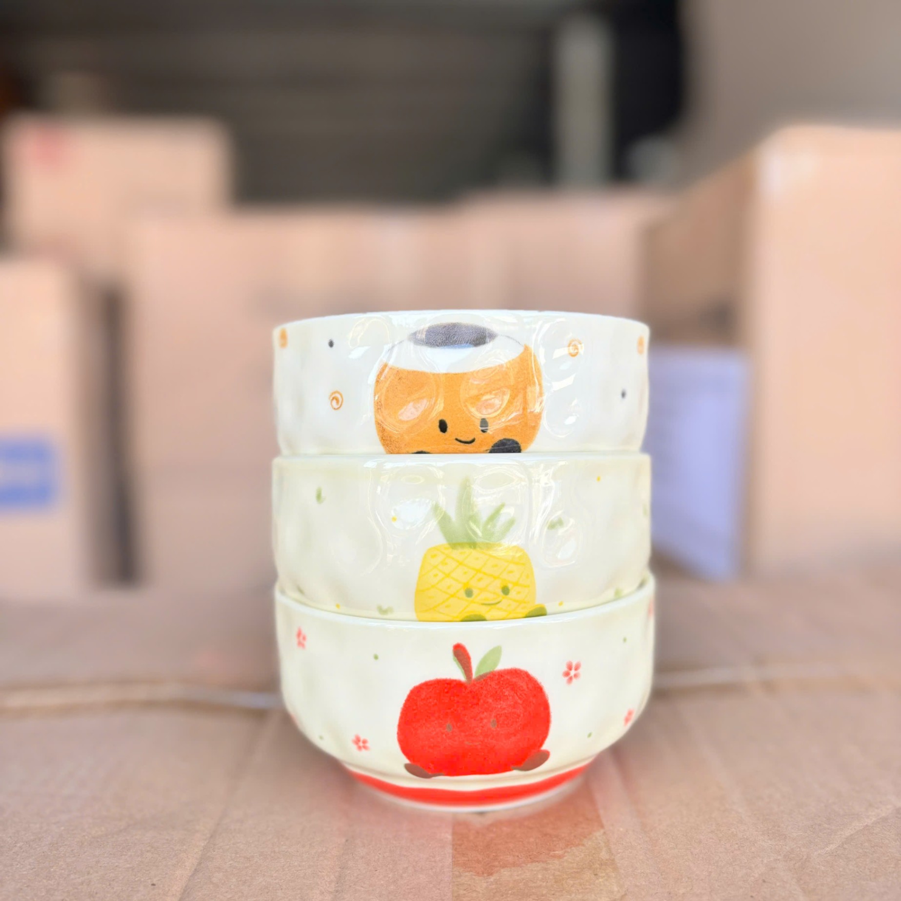[120] Chén Sứ Trái Cây 3D 4.7inch SY18 (V+)