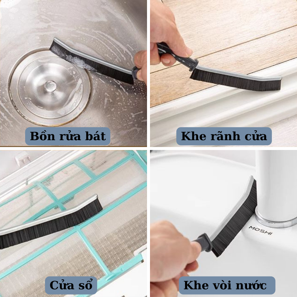 Combo 5 Bàn Chải Vệ Sinh Khe Hở Góc Chết, Cọ Vệ Sinh Khe Cửa Nhà Bếp Đa Năng Tiện Dụng Cho Gia Đình Nhỏ Gọn Tiện Lợi | Shopee Việt Nam