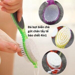 Đá bọt biển chà gót chân tẩy tế bào chết 4in1. HDDT