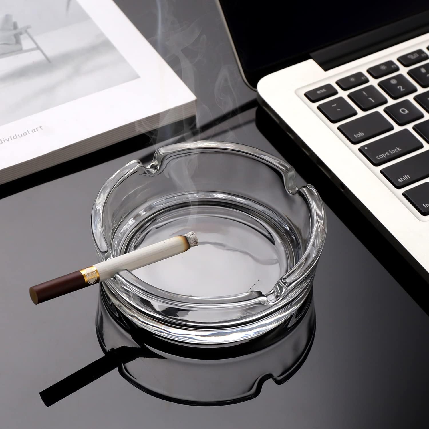 [60] Gạt Tàn TRÒN Erebus Ashtray YG8019 (V)