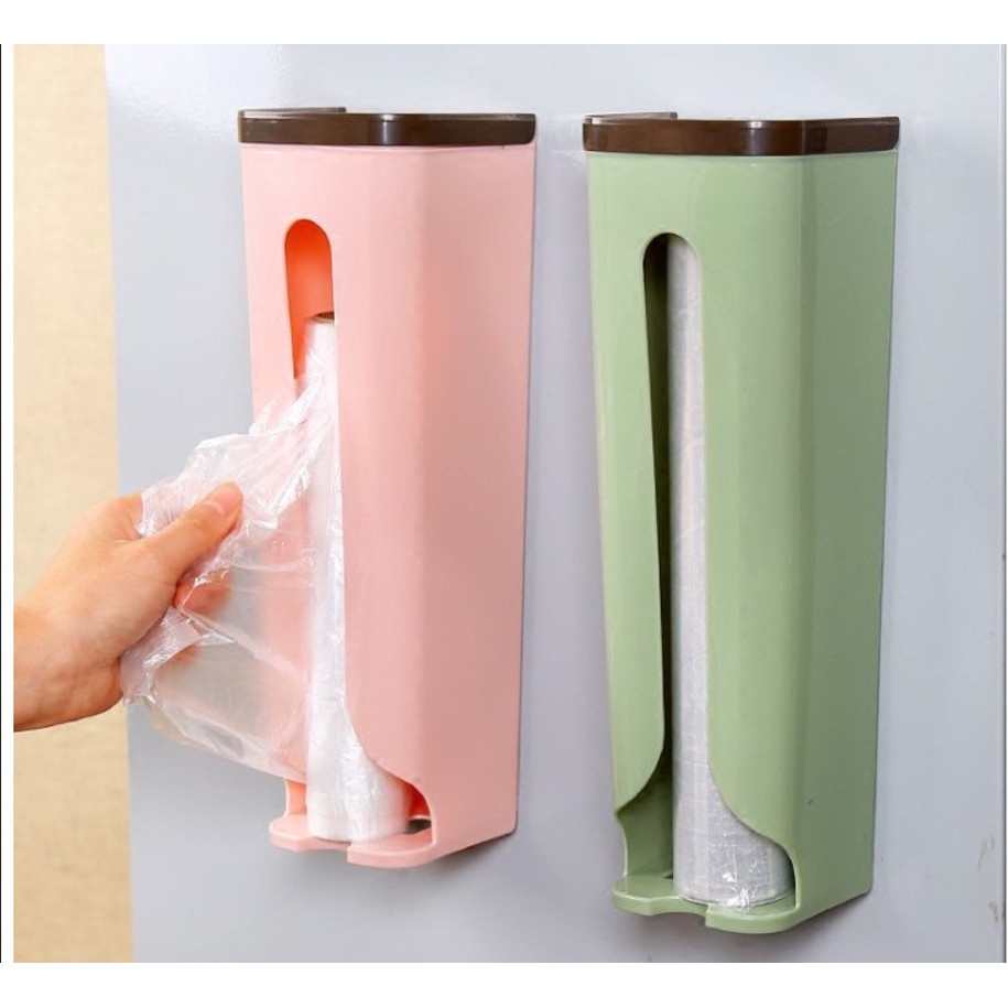 Hộp đựng túi nilong, túi nilon, túi bóng, túi đựng rác bằng nhựa dán tường siêu tiện lợi - Bao bì, túi đựng rác | SieuThiTuoiSong.com