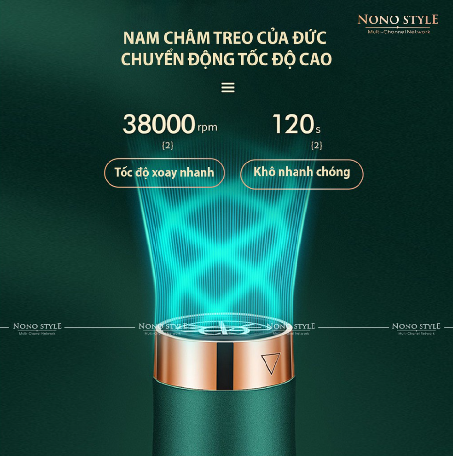Máy sấy tóc kèm 3 đầu uổn tóc