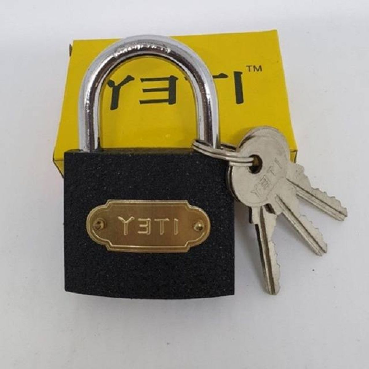 Ổ khóa tri đen YETI 4P/38mm