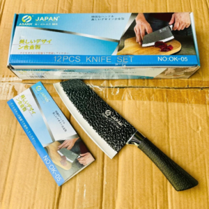 Dao Thái Thịt Bầu ASAKH Japan OK-05 Đen. (GDN)