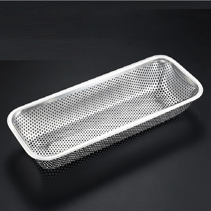 Rổ Dài Inox Đựng Muỗng Đũa Không Rỉ Sang Trọng. Kích Thước ...