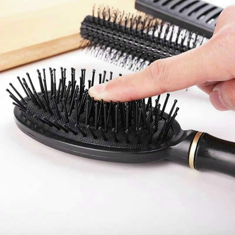 Set 3 chiếc lược gỡ rối mẫu mới nhất 3 công dụng - gỡ rối - chải khô - uốn  tóc đa năng tiện dụng | Lazada Việt Nam