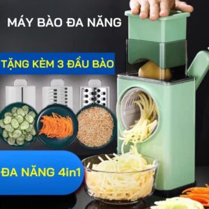 Máy Thái Bào Rau Củ Quả 4in1. HDDT
