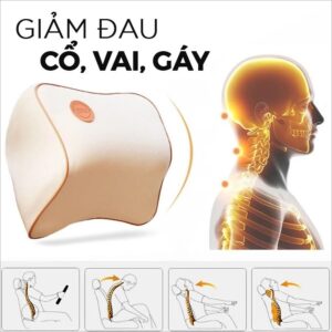 Gối Tựa Đầu Xe ô Tô Cao Su Non. SGPK