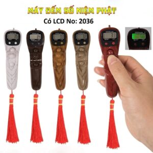 Máy Đếm Số Lần Niệm Phật LCD No. 2036