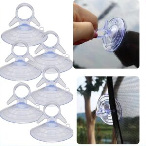 Combo 3 Móc cao su có giác hút kính xỏ ngón tay 4.5cm. HDDT