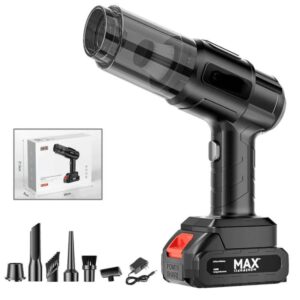 Máy thổi hút bụi 2in1 cầm tay dùng pin cell