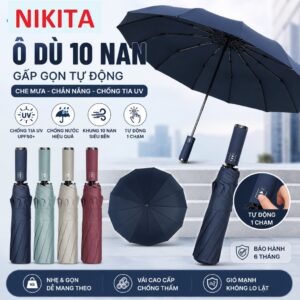 Cây Dù đi Nắng, Mưa Tự động NIKITA