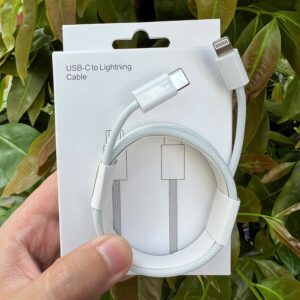 Cáp sạc nhanh 27W iphone CS27 dây dù. BP