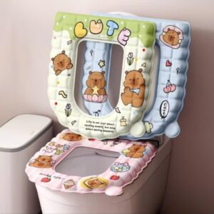 Miếng Đệm lót bồn cầu họa tiết nhiều hình. (GDN)