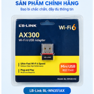 Usb Thu Sóng Wifi 6 LB-Link BL-WN351AX
