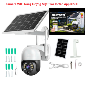 Camera WIFI Năng Lượng Mặt Trời Jortan App ICSEE. SGPK