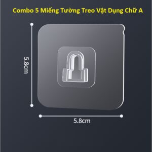 Combo 5 Miếng Tường Treo Vật Dụng Chữ A