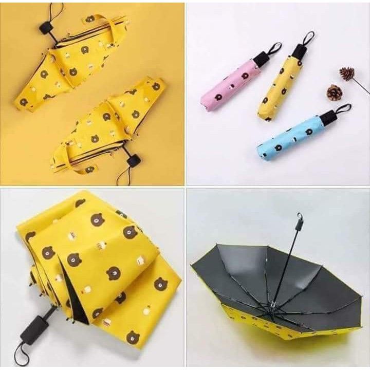 Ô Dù Đi Mưa, Đi Nắng Gấp Gọn Hình Gấu Dễ Thương | Lazada Việt Nam