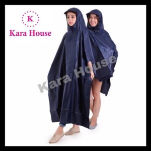 Áo mưa cánh dơi (xe tà) vải dù Karahouse 2 Đầu