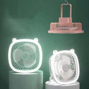 Quạt Tích Điện Để Bàn, Treo Tường Có Đèn. KSWT