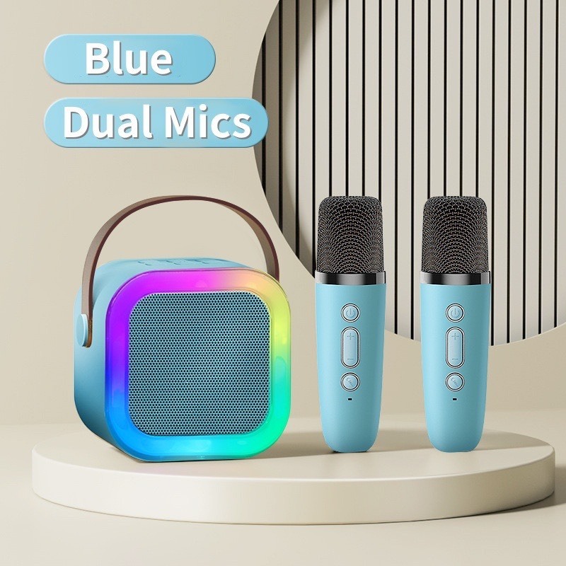 Loa bluetooth K12 Không Dây mini Kèm 2 Micro, Thiết Kế Nhỏ Gọn Tiện Dụng, Thay Đổi Giọng, Dễ Sử Dụng | Shopee Việt Nam