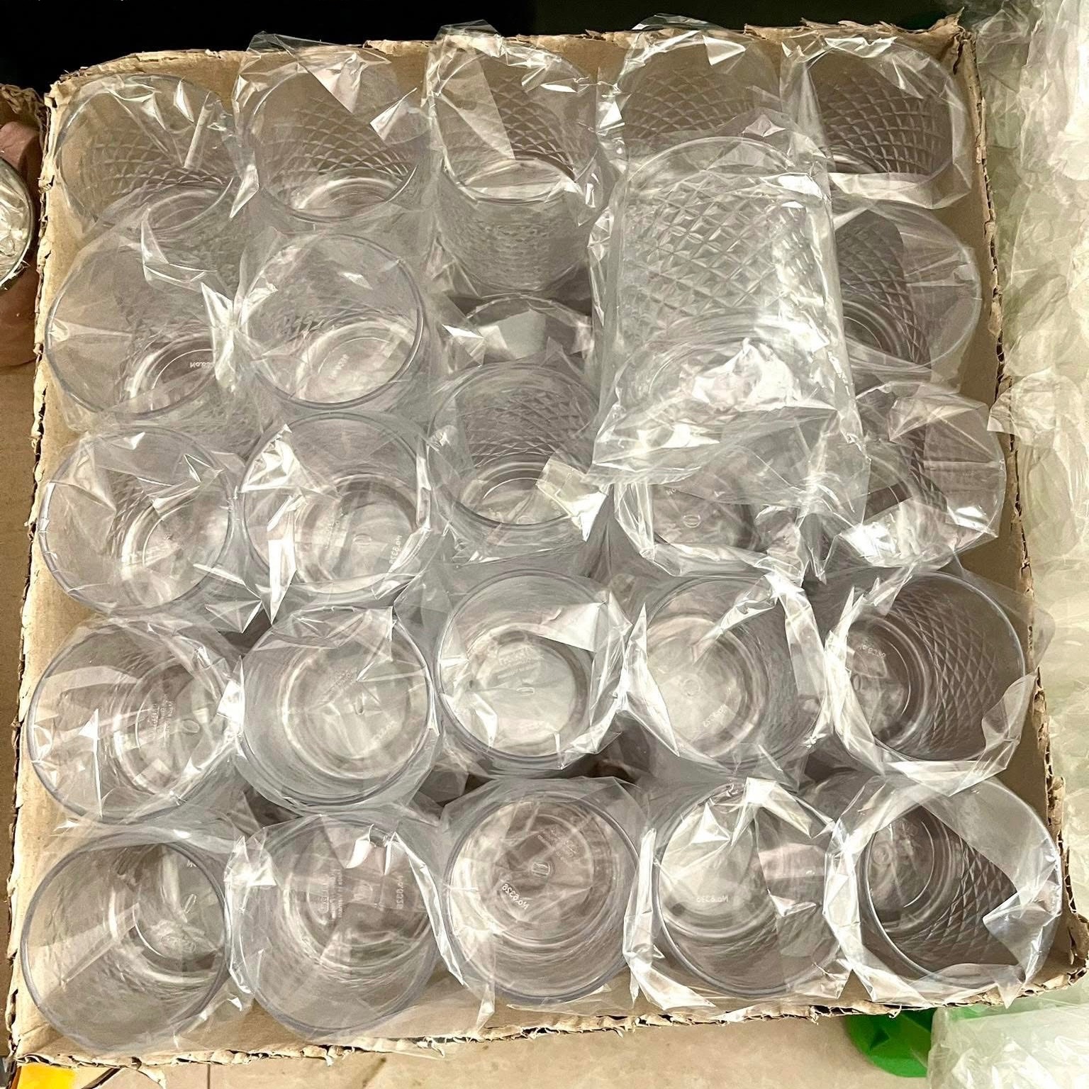 [100] Cốc Tròn Kim Cương 260ml Hokori 6326