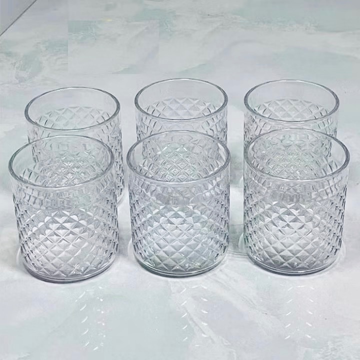 [100] Cốc Tròn Kim Cương 260ml Hokori 6326