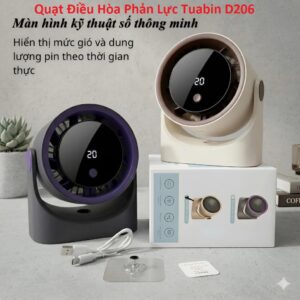 Quạt Điều Hòa Phản Lực Tuabin D206. KSWT