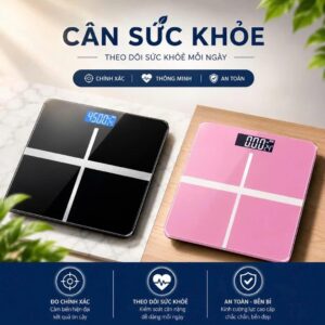 Cân Sức Khỏe 180kg Dấu + Chữ Thập. KSWT