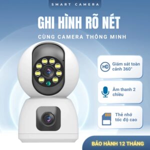 Camera Ip 2 Màn Hình Y360pro