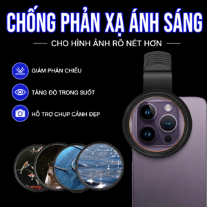 Ống kính lọc phân cực tăng cường màu sắc