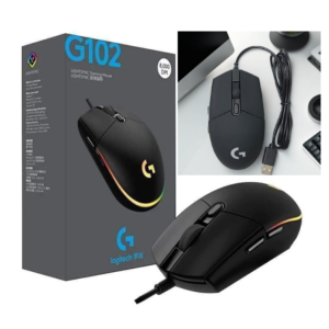 Chuột Máy Tính Có Dây Logitech G102 (đen) Lightsync (Hàng OEM)