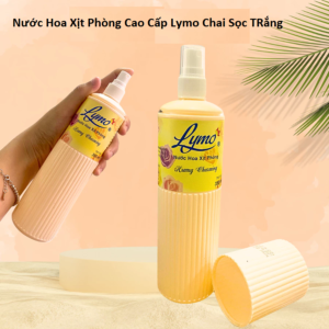 Nước Hoa Xịt Phòng Cao Cấp Lymo Chai Sọc TRắng