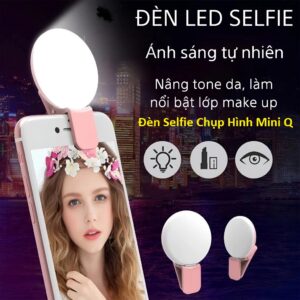 Đèn Led Selfie Chụp Hình Mini Q. KTH